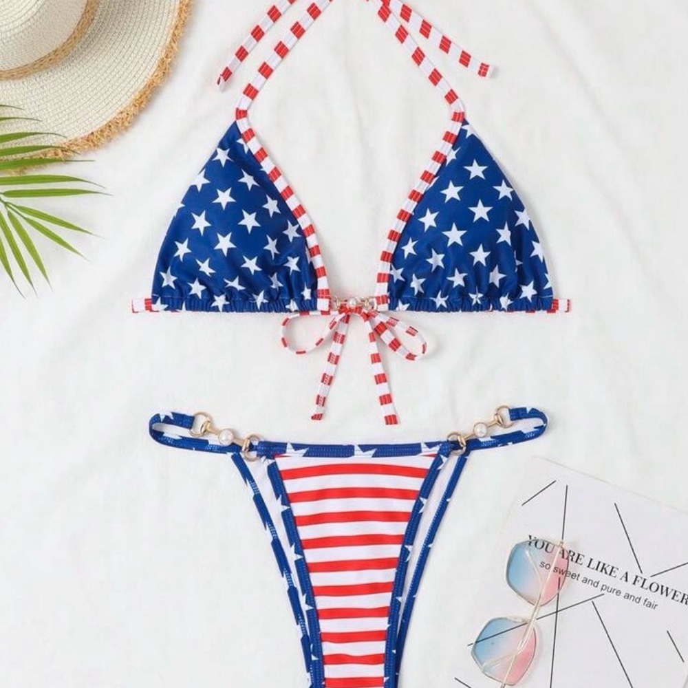 Star-Spangled Bikini Set